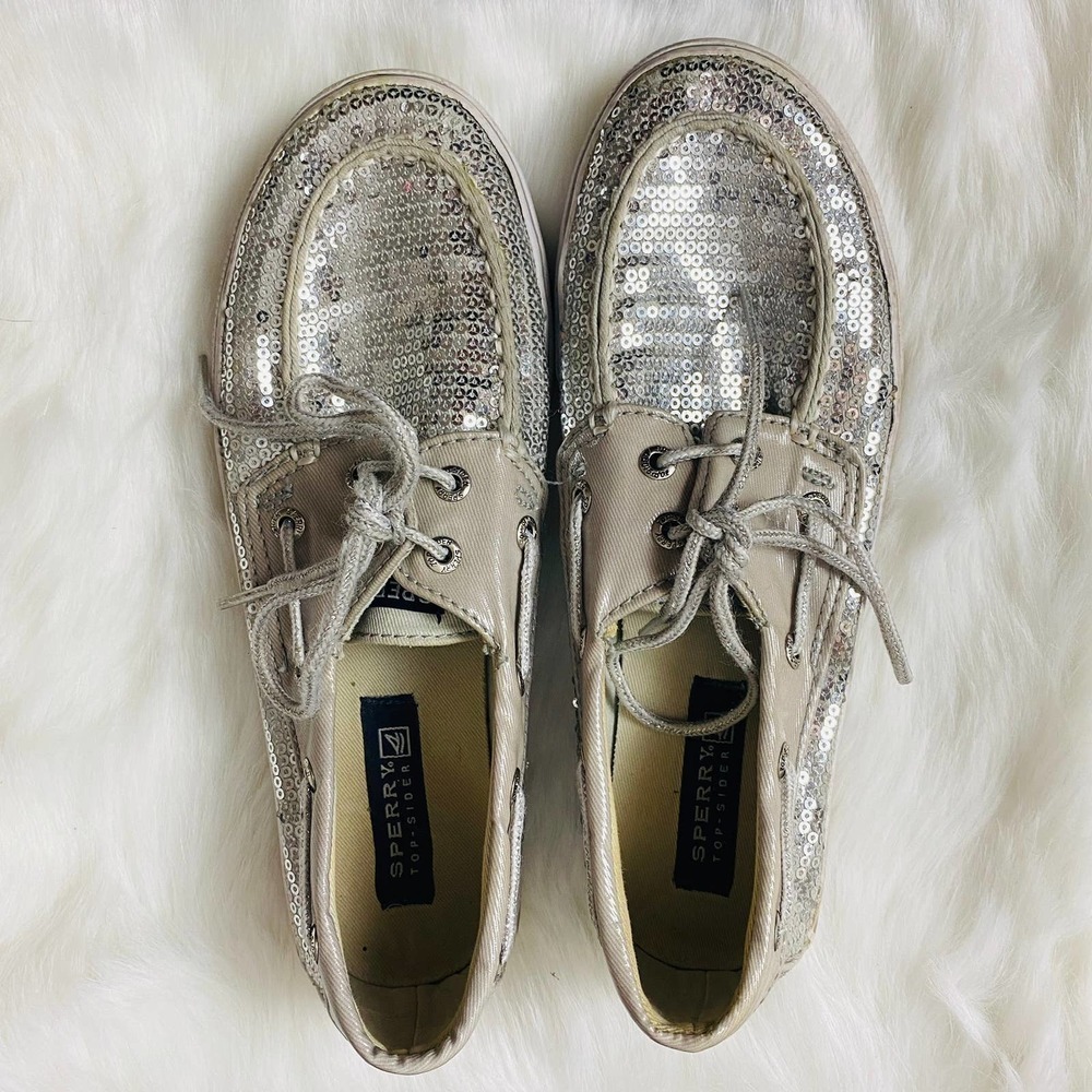 Sperry Top Sider Girls Sequin Shoes